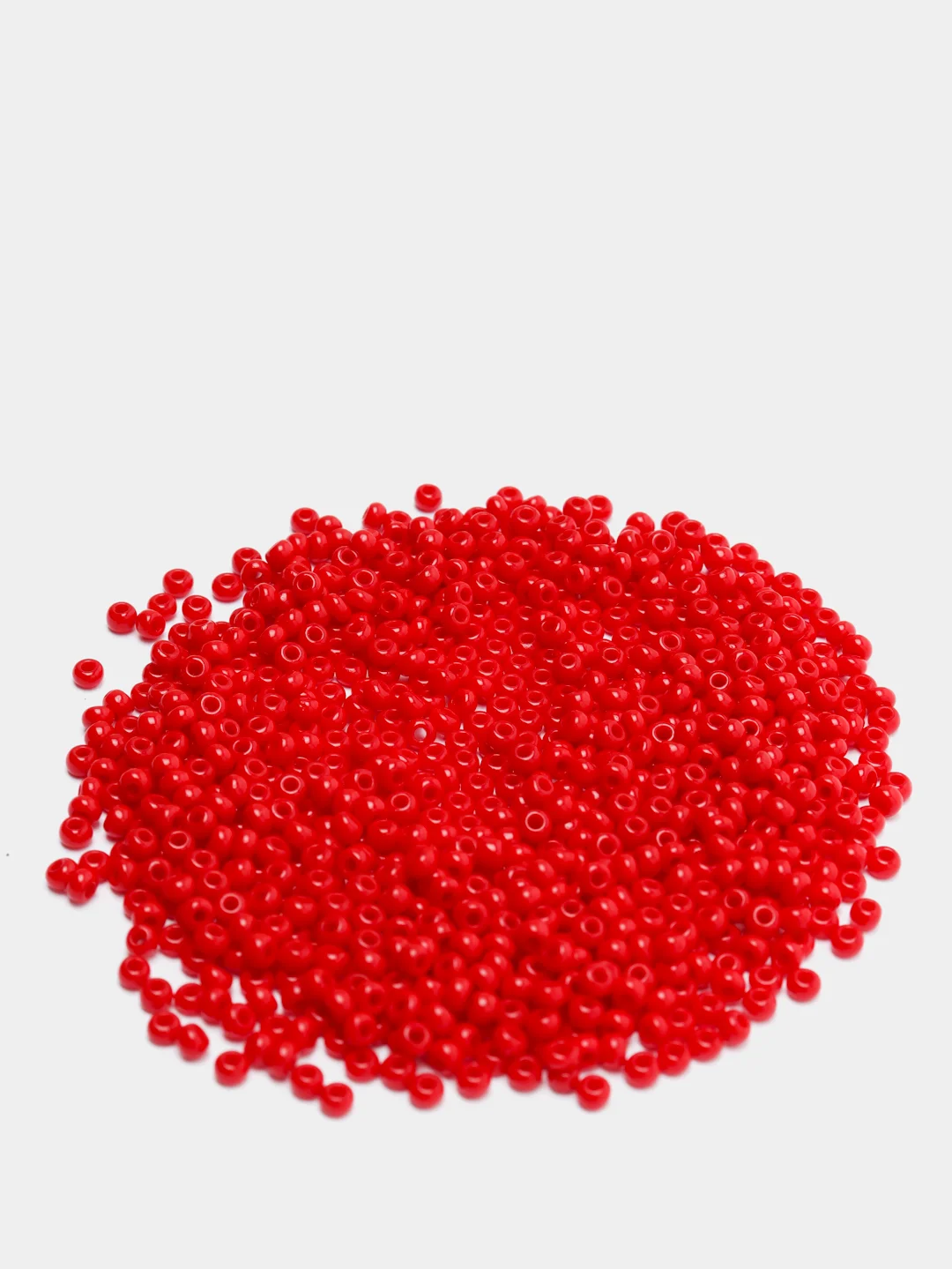Багровый чешский бисер Preciosa 10/0, Natural opaque (10, 50 грамм)