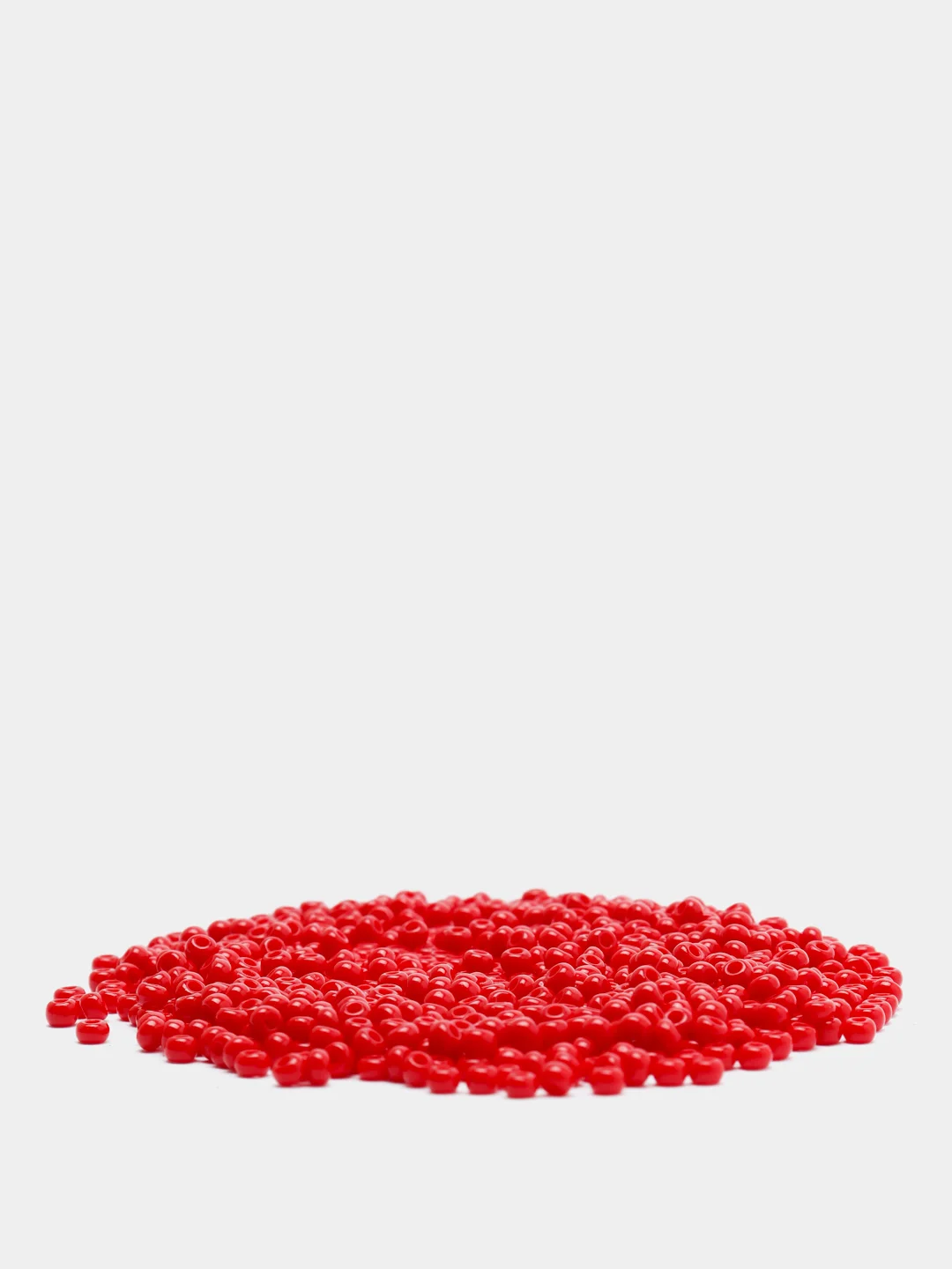 Багровый чешский бисер Preciosa 10/0, Natural opaque (10, 50 грамм)