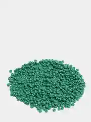 Зеленый чешский бисер Preciosa 10/0, Natural opaque (10, 50 грамм)