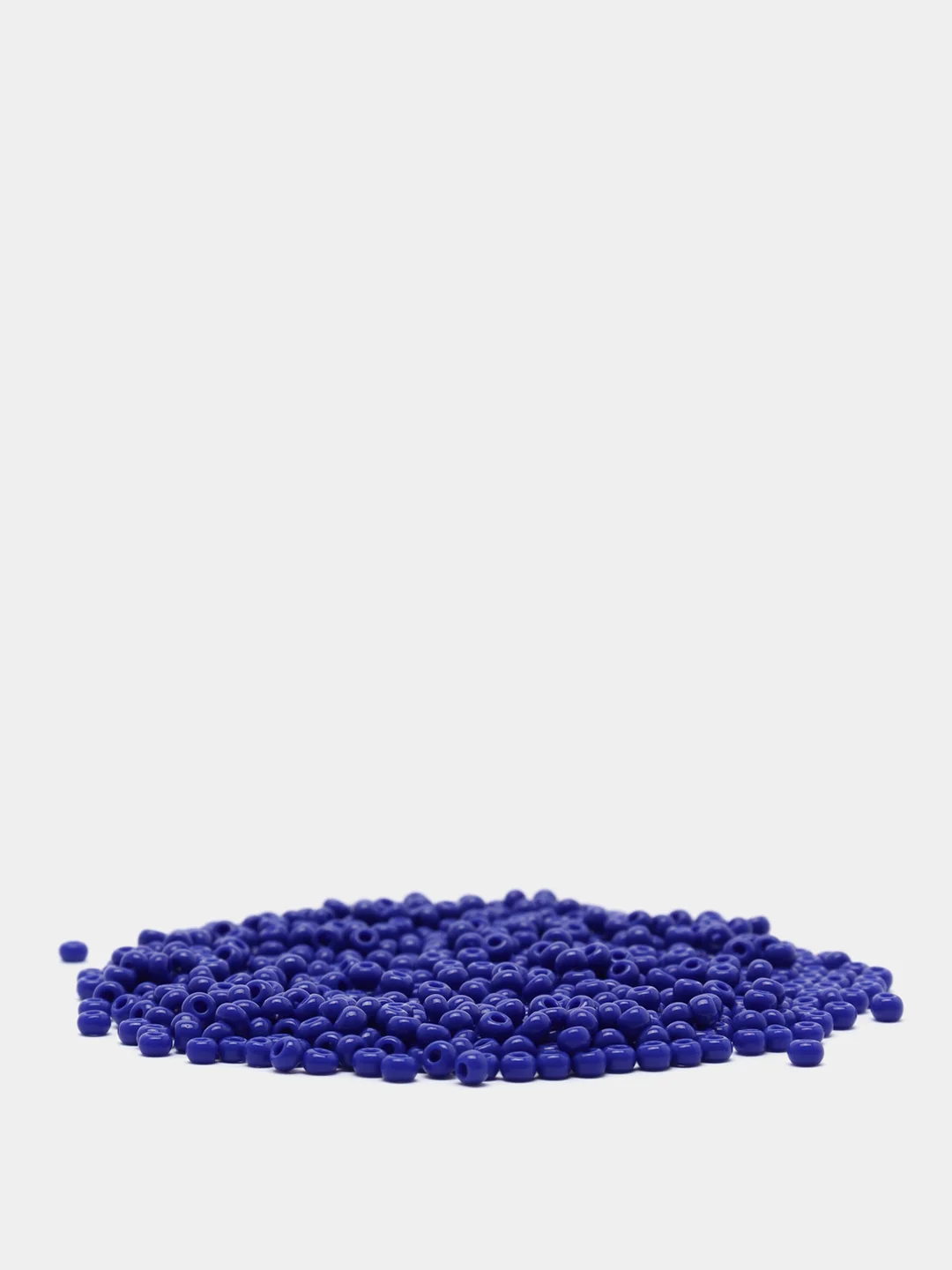 Синий чешский бисер Preciosa 10/0, Natural opaque (10, 50 грамм)
