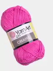 Вишнёвый пряжа YarnArt Creative, 50 г, 85 м, 100% хлопок
