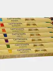 Аромапалочки-благовония "Саптачакра", разные ароматы, 10 штук