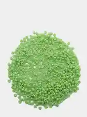 Мятный чешский бисер Preciosa 10/0, Natural opaque (10, 50 грамм)
