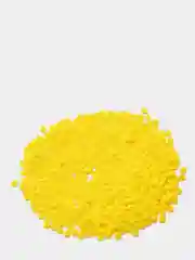 Лимонный чешский бисер Preciosa 10/0, Natural opaque (10, 50 грамм)