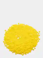 Лимонный чешский бисер Preciosa 10/0, Natural opaque (10, 50 грамм)