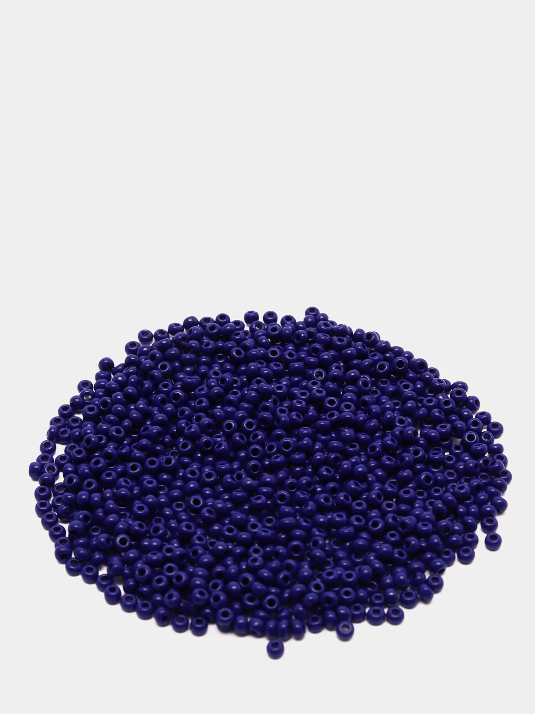 Индиго чешский бисер Preciosa 10/0, Natural opaque (10, 50 грамм)
