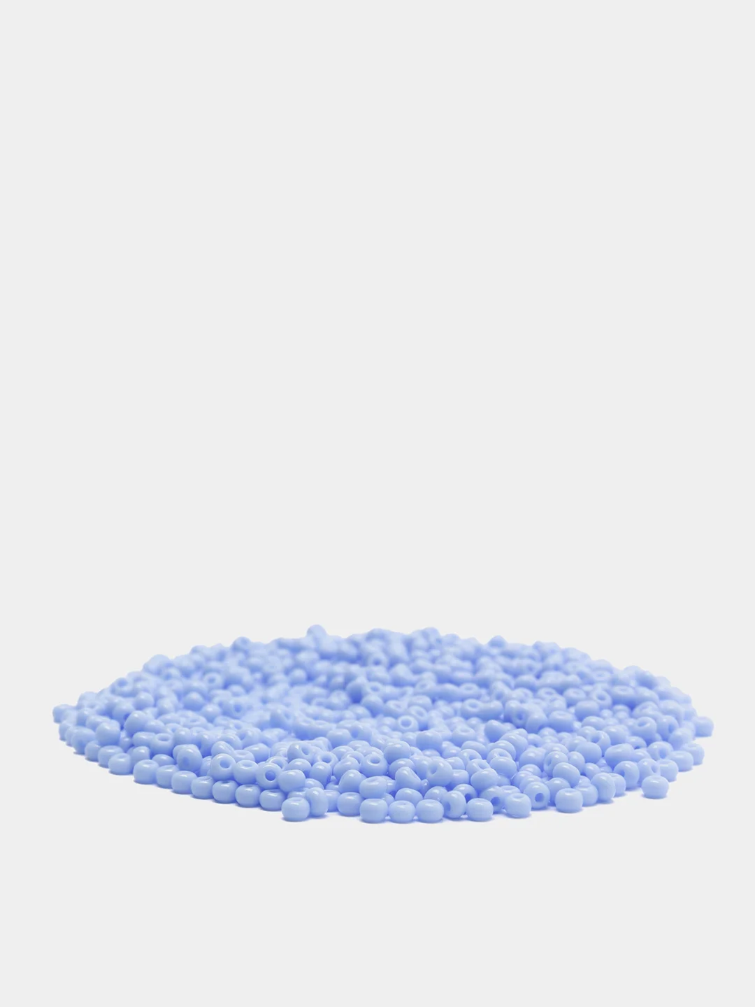 Ледяной чешский бисер Preciosa 10/0, Natural opaque (10, 50 грамм)