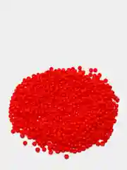 Алый чешский бисер Preciosa 10/0, Natural opaque (10, 50 грамм)