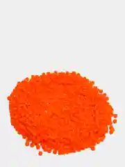 Оранжевый чешский бисер Preciosa 10/0, Natural opaque (10, 50 грамм)