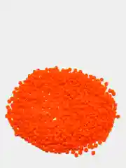Оранжевый чешский бисер Preciosa 10/0, Natural opaque (10, 50 грамм)