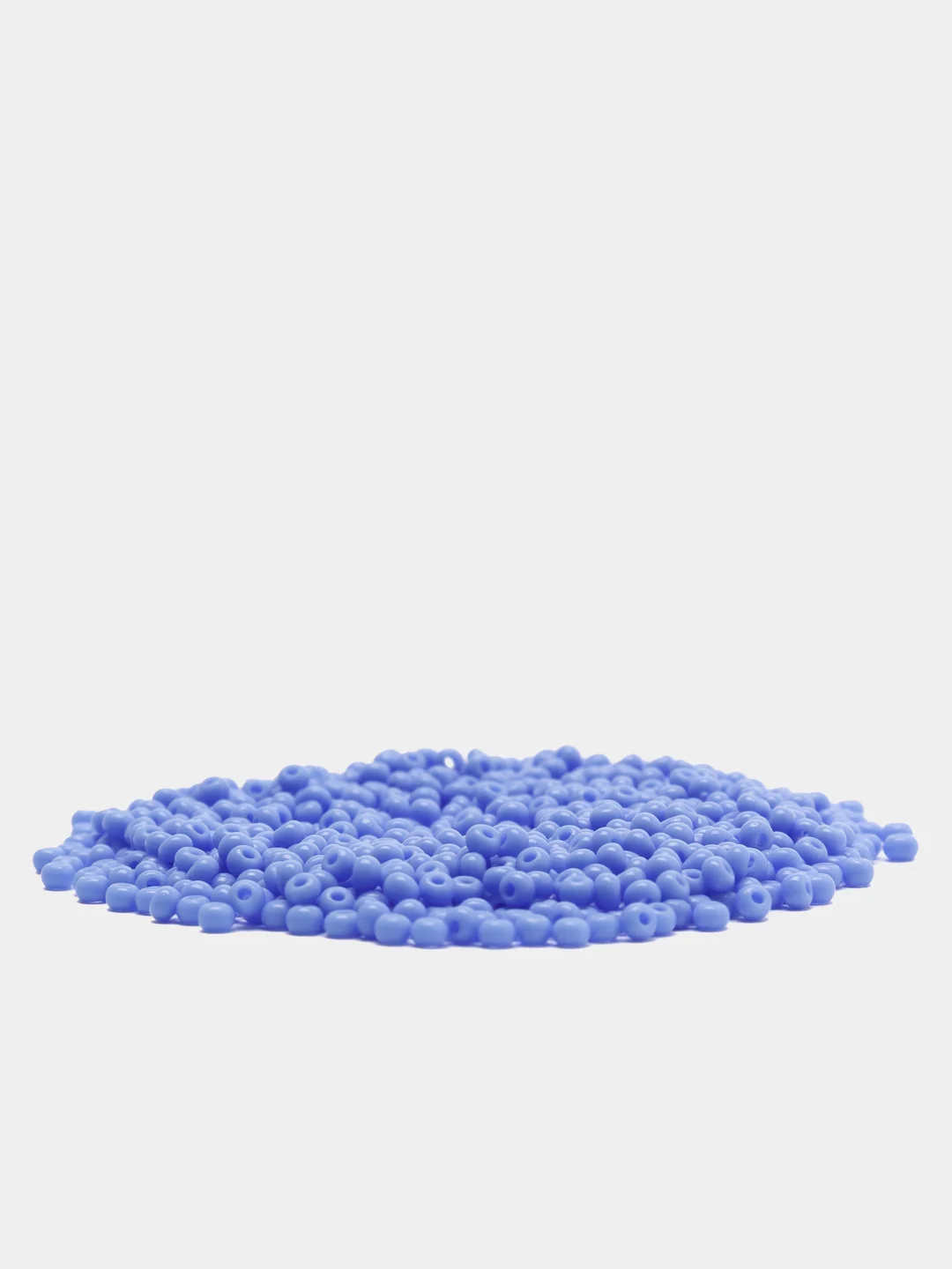 Небесно-голубой чешский бисер Preciosa 10/0, Natural opaque (10, 50 грамм)