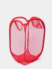 Красный складная корзина для хранения вещей / Корзина для игрушек / Складная сетка