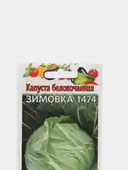 Семена Капуста белокочанная "Зимовка 1474", 0,5г