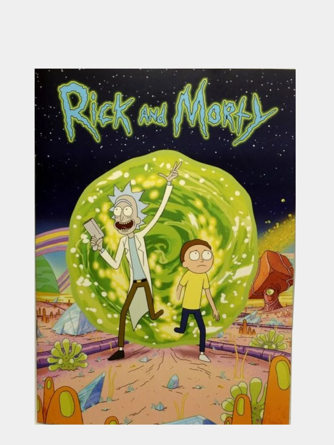 Тетрадь Рик и Морти. 60 листов (4 вида) (Rick and Morty)