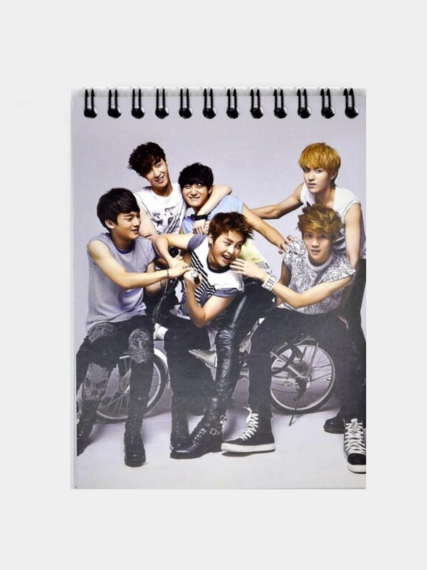 Блокнот группа EXO k-pop, 48 листов (Корея)
