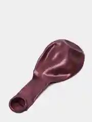 Бордовый воздушные шары металлик разноцветные