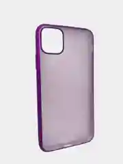 Фиолетовый чехол силиконовый для iphone/ 6/6s/7/8/se/xs/xsmax/xr/11/11pro/11promax с цветными рамками