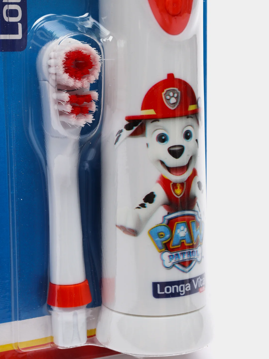 Детская Электрическая зубная щетка Longa Vita Щенячий патруль , красный