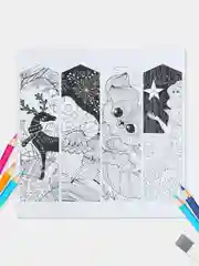 Красный арт.альбом "Магия, волшебство", раскраска антистресс, 20 стр + закладки, Школа талантов