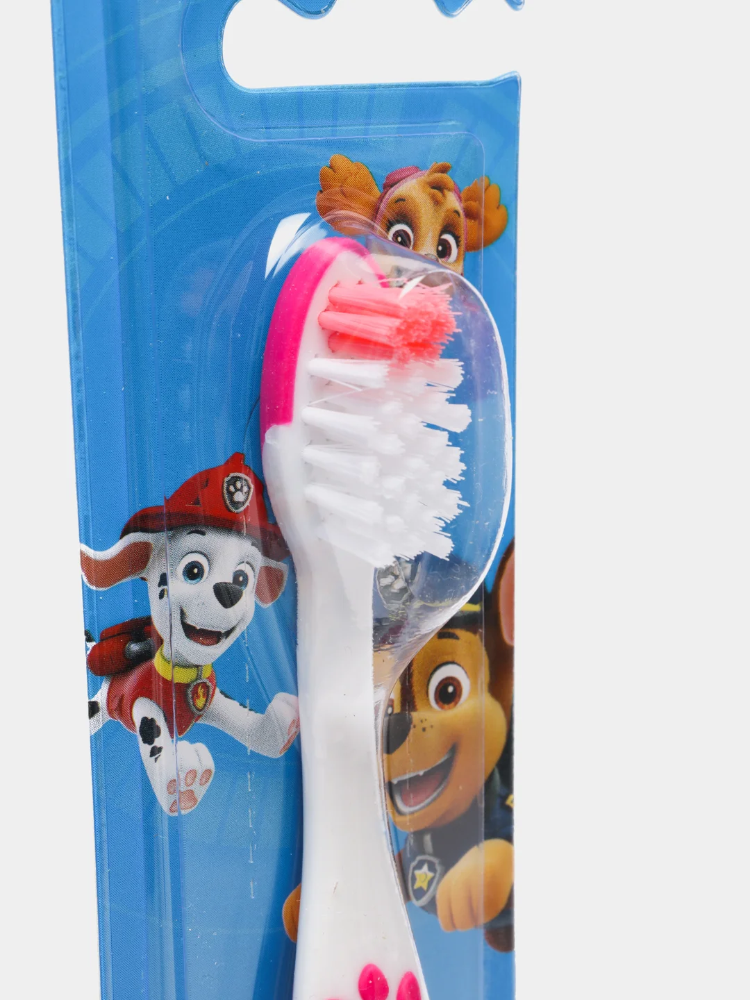 Детская зубная щётка Лонга Вита Paw Patrol, от 3-х лет, розовая