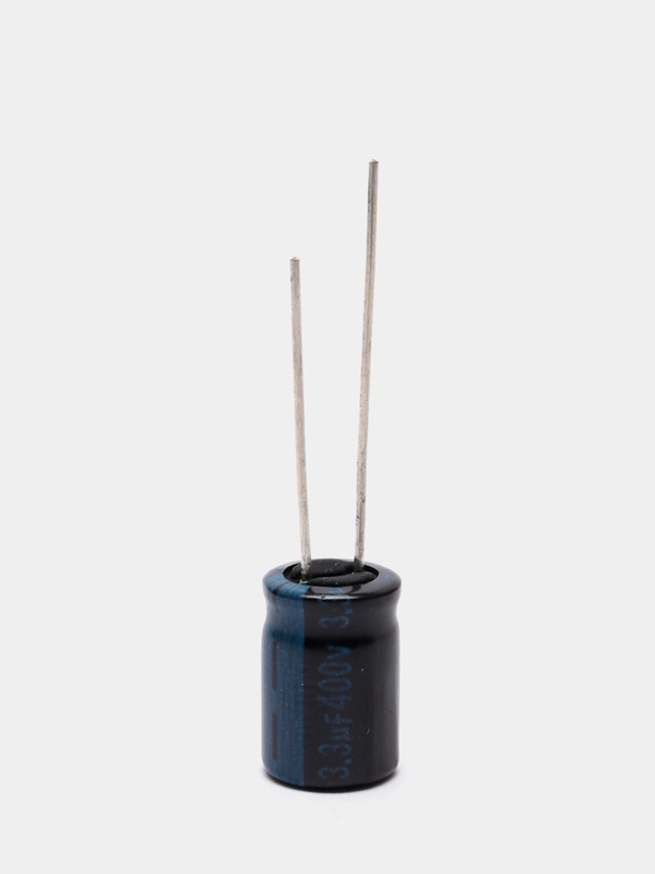 3 штуки 3.3мкф 400В Конденсатор электролитический 3.3UF 400V 105C 811мм TK JAMICON