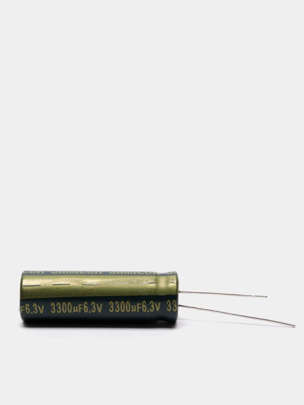 Конденсатор LOW ESR 3300UF 6.3V 105*C 10*30 WL JAMICON