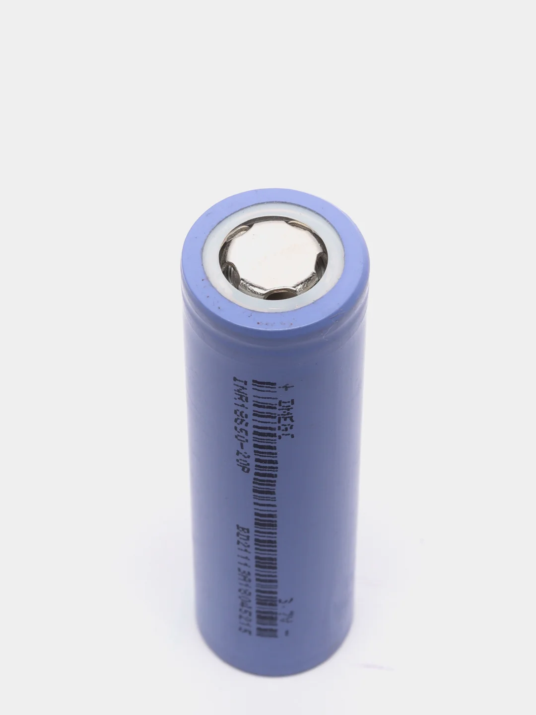 Аккумулятор литий-ионный 18650 2000mah 10C 20A INR DMC (факт. 2000-2100mah) плоский +