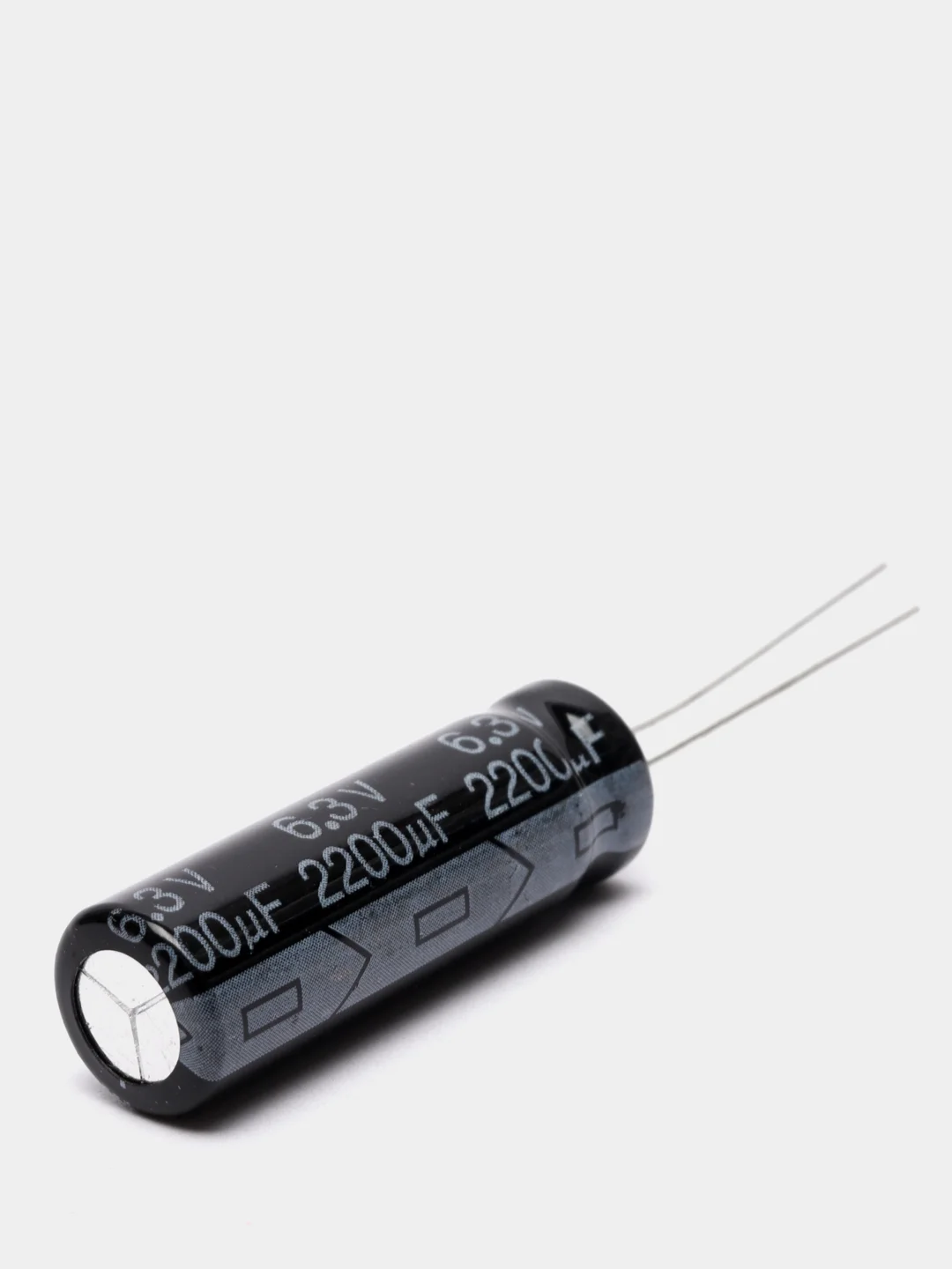 5 штук 2200мкФ 6.3в Конденсатор LOW ESR 2200UF 6.3V 105C 10х30 CD287 ELZET низкий импеданс