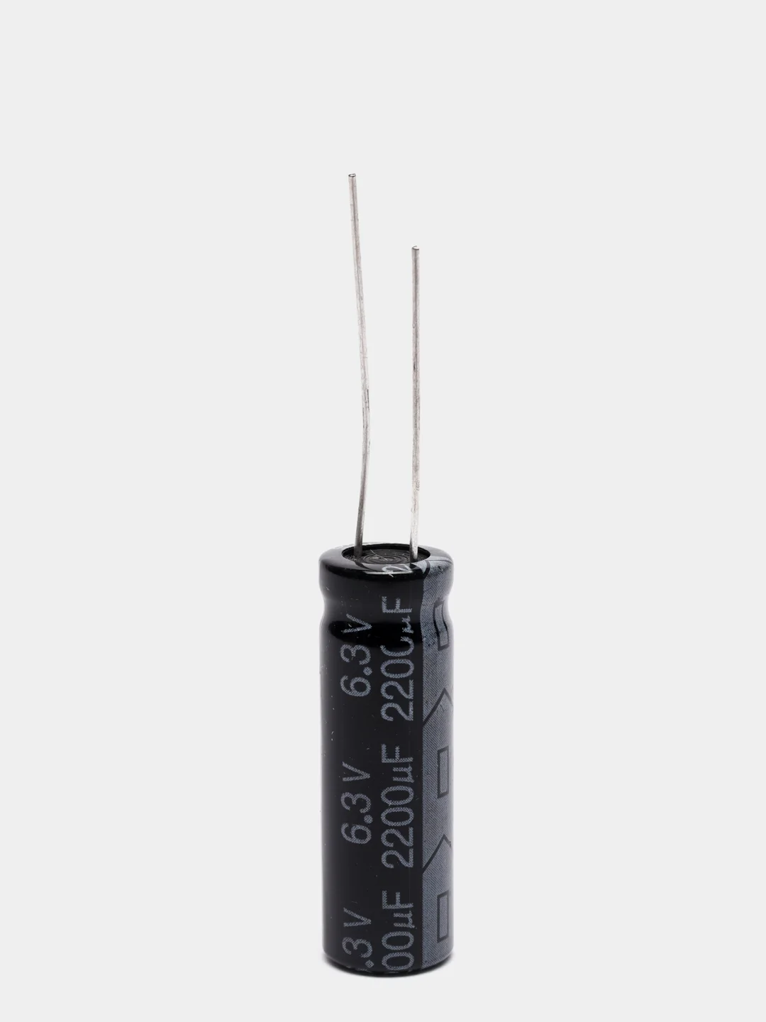 5 штук 2200мкФ 6.3в Конденсатор LOW ESR 2200UF 6.3V 105C 10х30 CD287 ELZET низкий импеданс