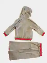 Серый меланж костюм для девочки