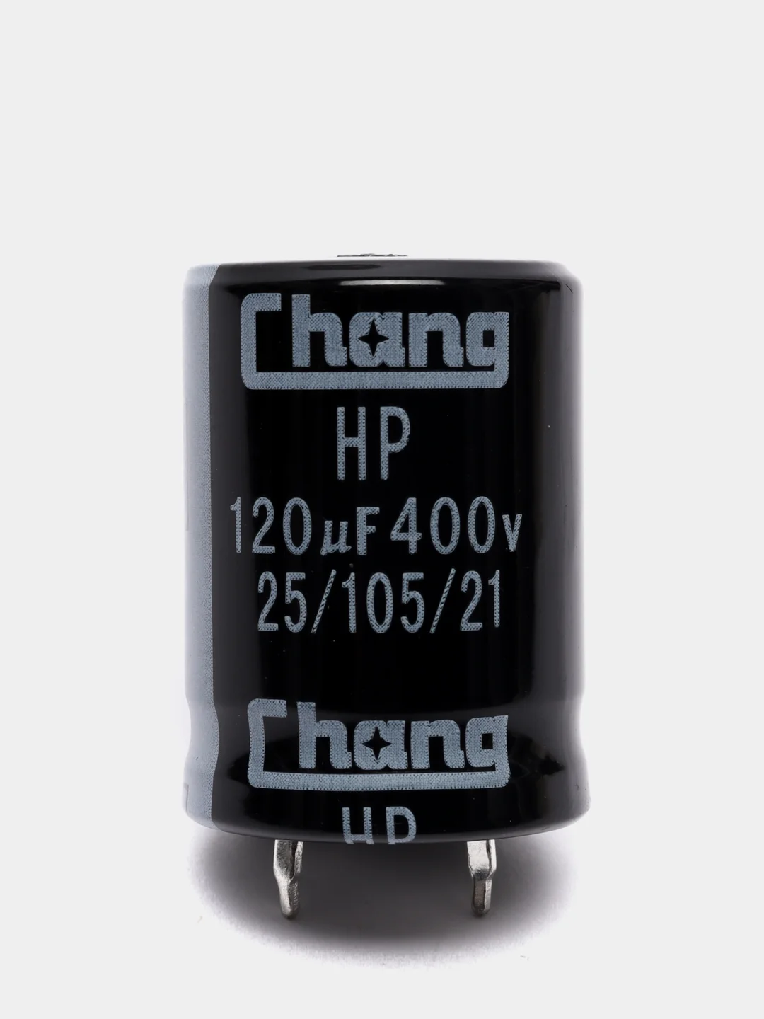 120мкФ 400в Конденсатор электролитический 120UF 400V 105C 22х30 CHANG