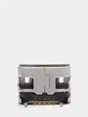 5 штук Гнездо micro-USB 5конт smd (нижнее крепление, 4 крепежа в плату)