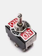 Тумблер KN3-223P(A) (on)-off-(on) (10A 250VAC)