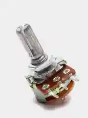 Резистор S16KN1-B L20KC ручка шлиц 20мм с выключателем