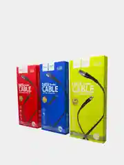 Кабель 1.2м MicroUSB, Lightning, Type-C от HOCO (U39, 2.4А)