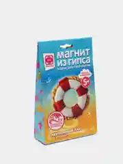 Набор для детского творчества с гипсом. Магнит из гипса. Спасательный круг. Фантазер