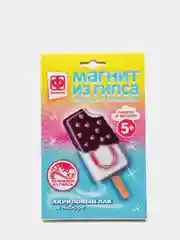 Набор для детского рукоделия с гипсом. Магнит из гипса. Для сладкоежек. Фантазер