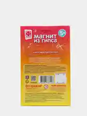 Набор для детского рукоделия с гипсом. Магнит из гипса. Цветы Чудестный букет. Фантазер