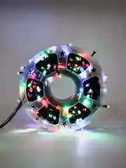Алый гирлянда уличная на катушке 50 метров,  500LED светодиодная