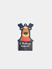 Открытка-конверт "Олененок", 11,2 х 20 см
