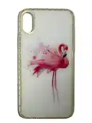 Черный чехол для iPhone X iPhone XS пластик силикон