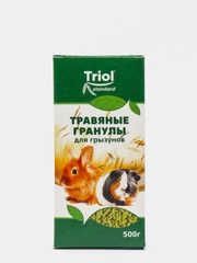 Травяные гранулы -  корм для грызунов 500г