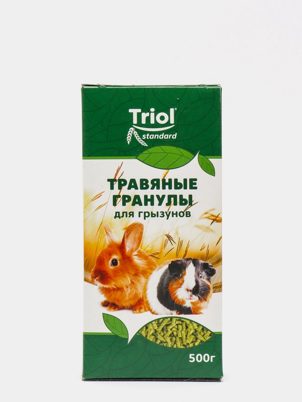 Травяные гранулы -  корм для грызунов 500г
