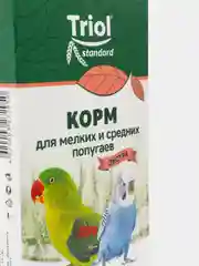 Корм Тriol Standard для мелких и средних попугаев "Экстра", 500г