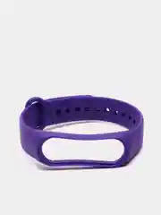 Фиолетовый ремешок для Mi Band 4, Mi Band 3, силиконовый