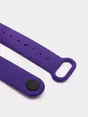 Фиолетовый ремешок для Mi Band 4, Mi Band 3, силиконовый