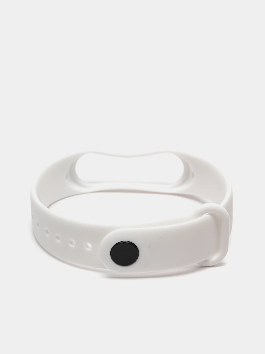 Белый ремешок для Mi Band 4, Mi Band 3, силиконовый