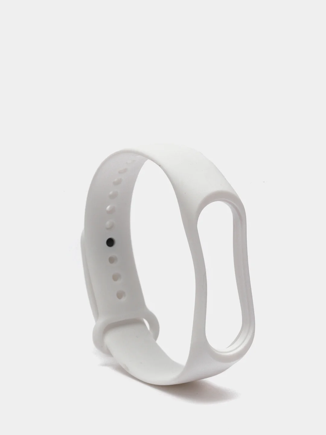Белый ремешок для Mi Band 4, Mi Band 3, силиконовый