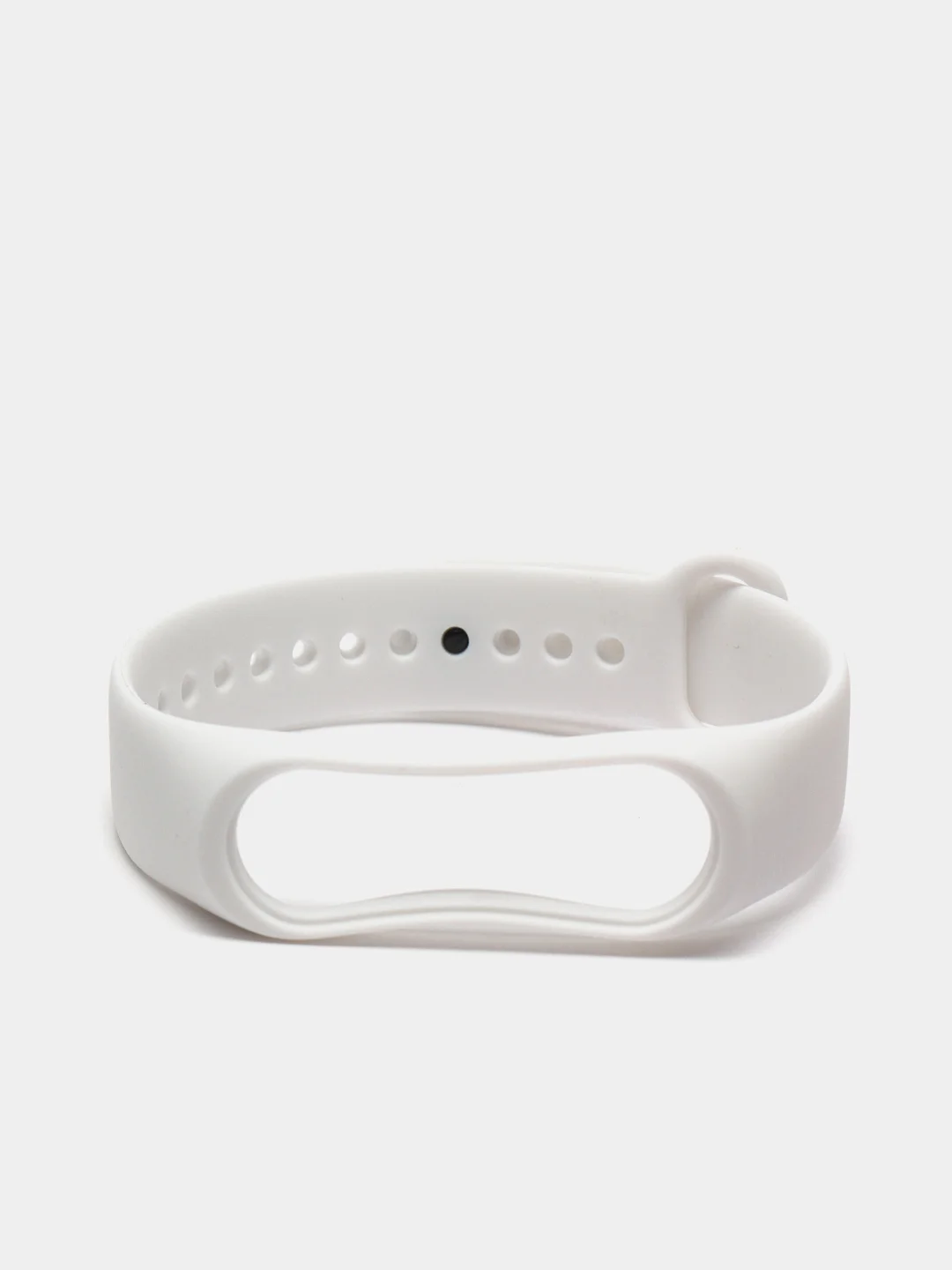 Белый ремешок для Mi Band 4, Mi Band 3, силиконовый