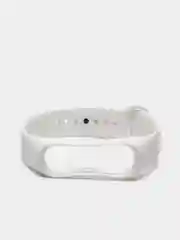 Белый ремешок для Mi Band 4, Mi Band 3, силиконовый